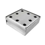 COLADERA AC INOX 15X15 C/TRAMPA PC-304 COFLEX