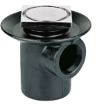 COLADERA DESAGÜE CONTORNO CUAD 1B CROM 24CHL