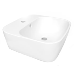 LAV SOBREPONER SANTORINI 1P BLANCO LVS1