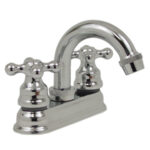 MEZCLADORA P/LAVABO MAN CRUCETA C/COMPRESION 24-TH