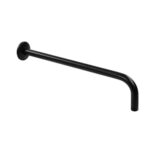 BRAZO REDONDO 40 CM A PARED CON CHAPETON F-4552BRR.2