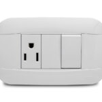 CONTACTO + INTERRUPTOR SENCILLO S/LUZ PILOTO BLANCO PLA90122 VETO