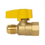 LLAVE RECTA P/GAS 1/2" NPT X 1/2" FLARE IP-202P COFLEX