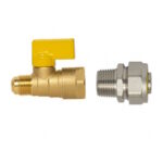 JGO C/ VÁLVULA FLARE ½ " 3/8" CG-VF01