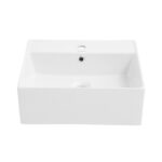 LAVABO PL-002 TIBER CUADR BL