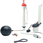 JGO HERRAJE PLAST P/ WC F- K0506P