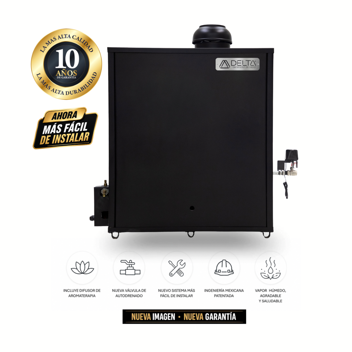 CADEGV40 Generador de Vapor DELTA 40 m³ - Imagen 1