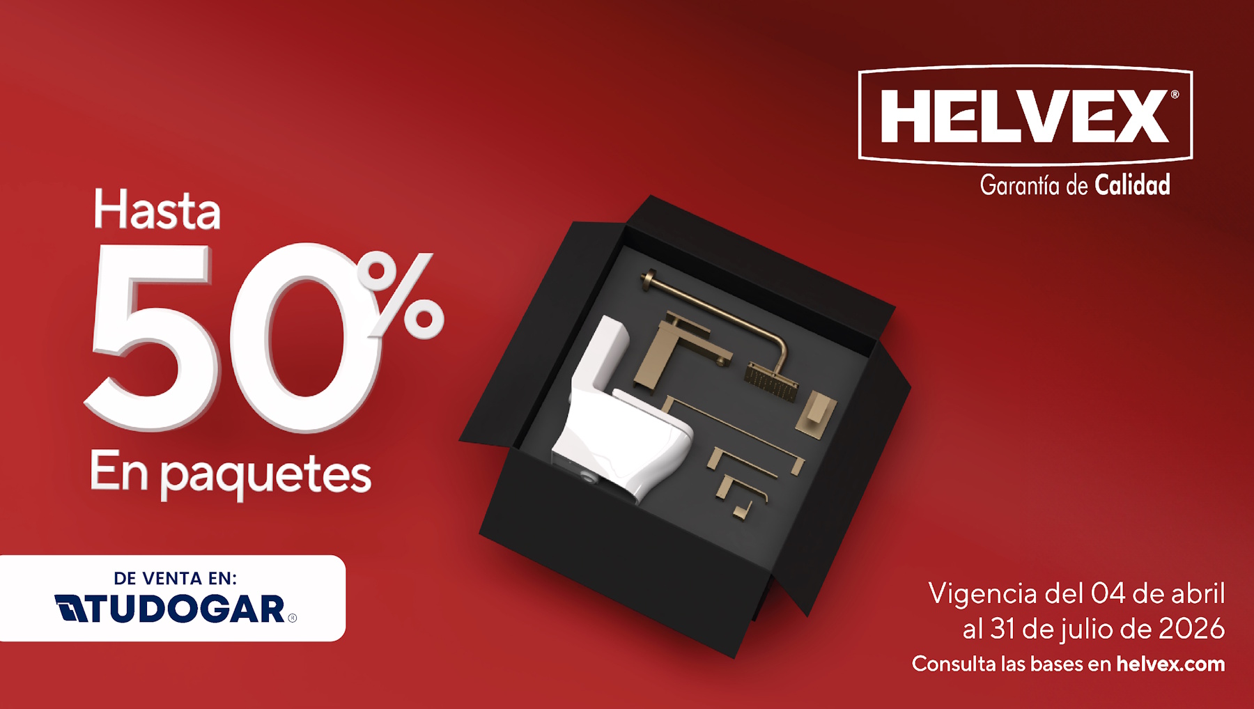 BANNERS HELVEX 50%