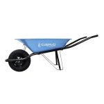 CARRETILLA LAMINA AZUL C/LLANTA IMPONCHABLE 77 LT F-2204050C
