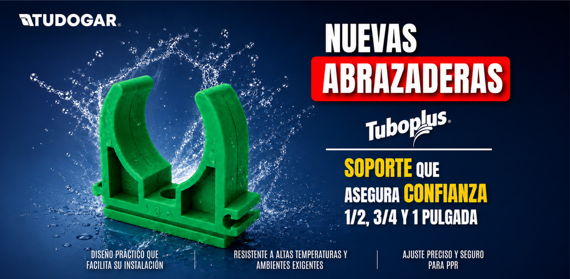 NUEVAS ABRAZADERAS TUBOPLUS